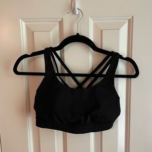 lululemon Energy bra black size 6